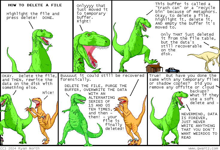 Dinosaur Comics image