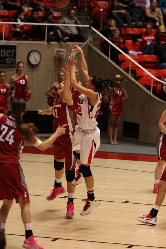 2013-02-24 15:23:42 ** Basketball, Damenbasketball, Danielle Rodriguez, Utah Utes, Washington State ** 