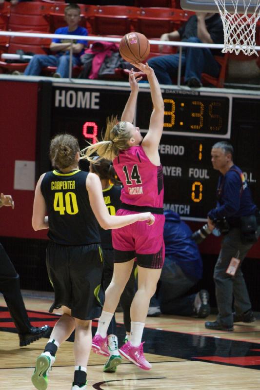 2015-02-20 19:12:10 ** Basketball, Damenbasketball, Oregon, Paige Crozon, Utah Utes ** 
