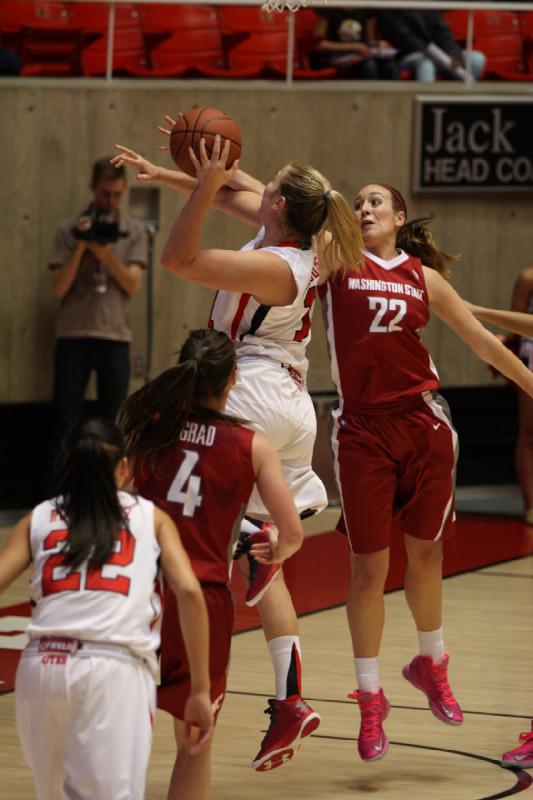 2013-02-24 14:53:29 ** Basketball, Danielle Rodriguez, Taryn Wicijowski, Utah Utes, Washington State, Women's Basketball ** 