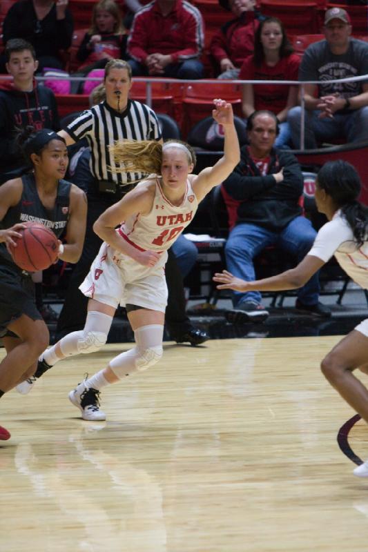 2019-02-24 13:42:27 ** Basketball, Dru Gylten, Erika Bean, Utah Utes, Washington State, Women's Basketball ** 