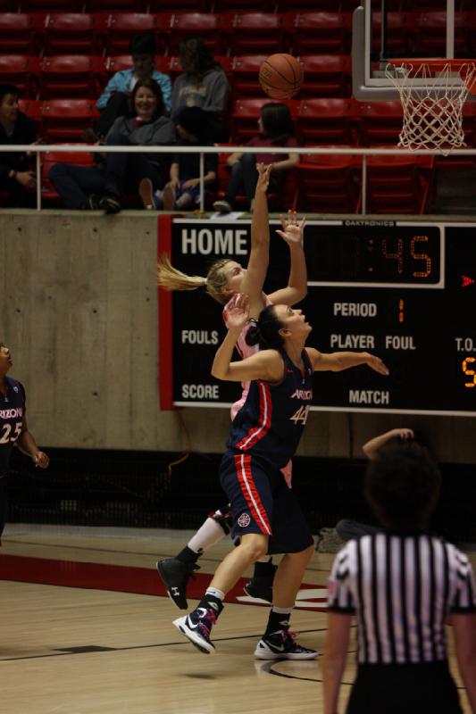 2012-02-11 14:01:05 ** Arizona, Basketball, Taryn Wicijowski, Utah Utes, Women's Basketball ** 