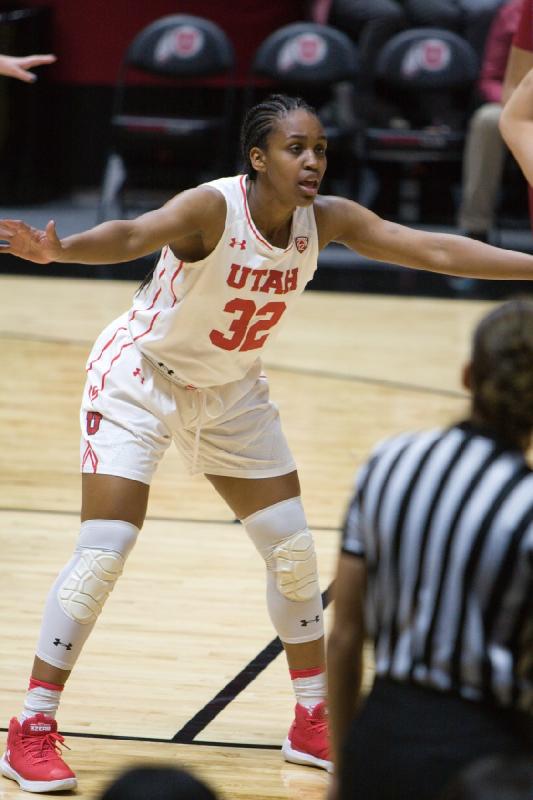 2018-02-16 19:36:00 ** Basketball, Damenbasketball, Tanaeya Boclair, Utah Utes, Washington State ** 