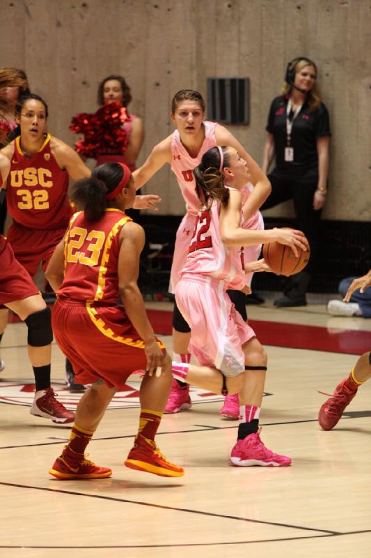 2014-02-27 19:07:27 ** Basketball, Danielle Rodriguez, Emily Potter, USC, Utah Utes, Women's Basketball ** 
