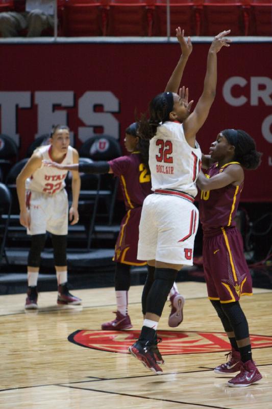 2015-02-01 13:03:15 ** Arizona State, Basketball, Danielle Rodriguez, Tanaeya Boclair, Utah Utes, Women's Basketball ** 