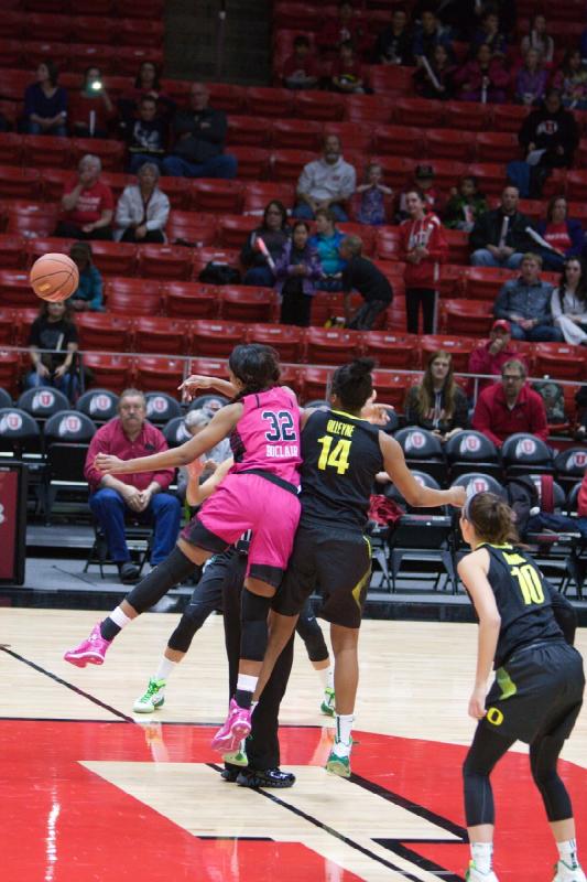 2015-02-20 19:03:33 ** Basketball, Oregon, Tanaeya Boclair, Utah Utes, Women's Basketball ** 