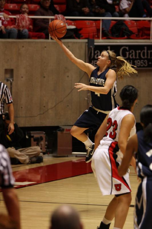 2011-01-01 15:23:53 ** Basketball, Brittany Knighton, Damenbasketball, Utah State, Utah Utes ** 