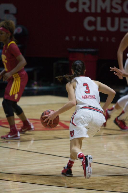 2016-01-29 19:35:27 ** Basketball, Damenbasketball, Malia Nawahine, USC, Utah Utes ** 