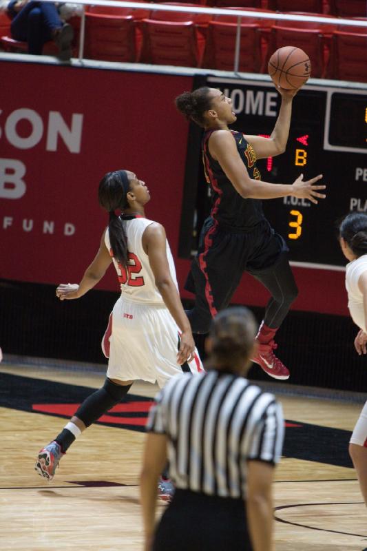 2015-01-11 13:34:12 ** Basketball, Joeseta Fatuesi, Tanaeya Boclair, USC, Utah Utes, Women's Basketball ** 