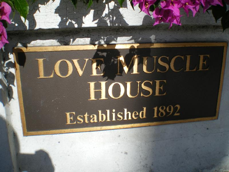 2010-11-26 14:46:55 ** Florida Keys ** The so-called 'Love Muscle House'.