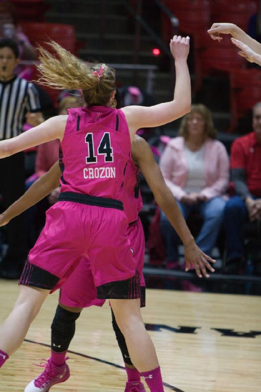 2017-02-17 18:16:04 ** Basketball, Damenbasketball, Oregon, Paige Crozon, Tanaeya Boclair, Utah Utes ** 