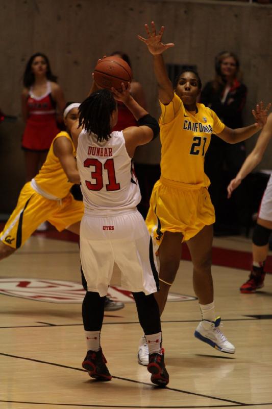 2014-01-12 13:12:41 ** Basketball, Cal, Ciera Dunbar, Utah Utes, Women's Basketball ** 