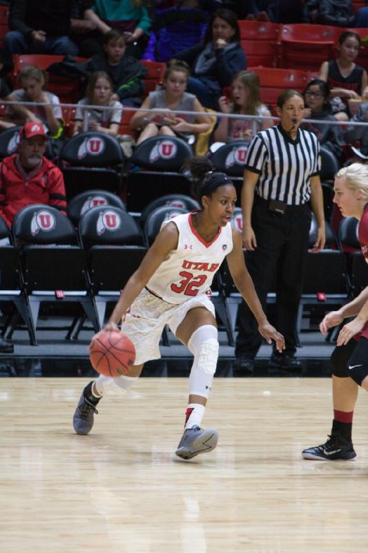 2016-01-02 17:29:17 ** Basketball, Damenbasketball, Tanaeya Boclair, Utah Utes, Washington State ** 