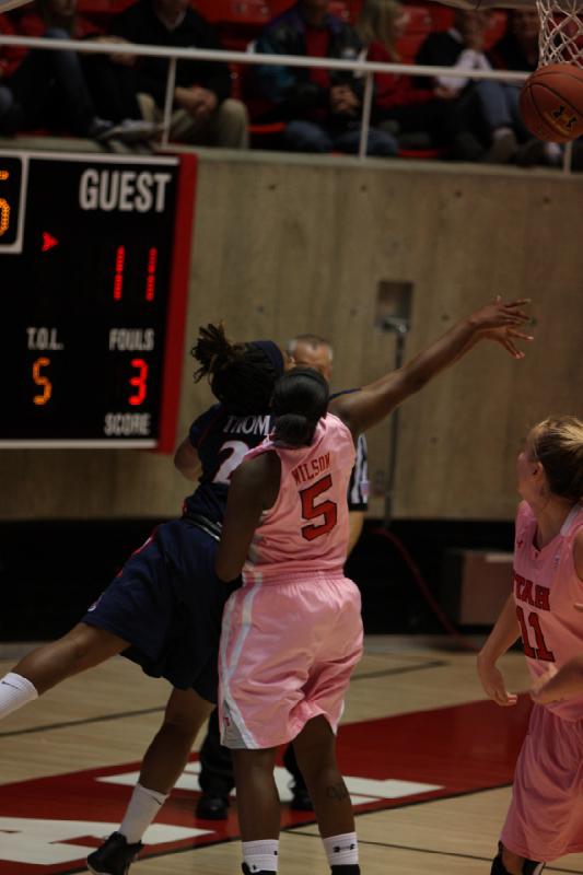 2012-02-11 14:16:27 ** Arizona, Basketball, Cheyenne Wilson, Taryn Wicijowski, Utah Utes, Women's Basketball ** 
