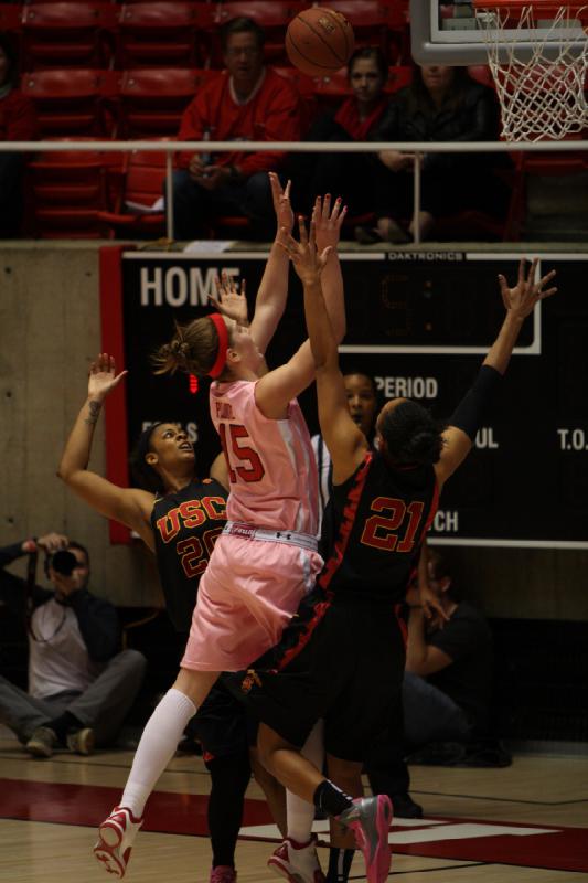 2012-01-28 15:27:26 ** Basketball, Damenbasketball, Michelle Plouffe, USC, Utah Utes ** 