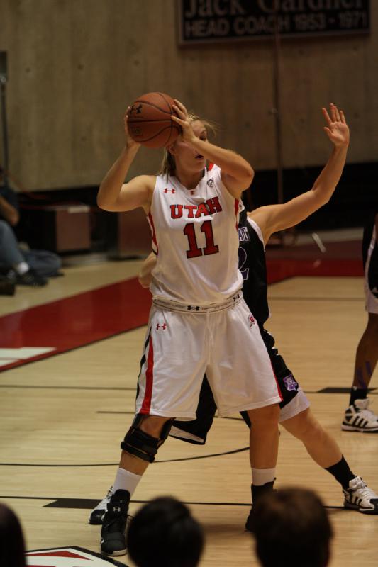 2011-12-01 20:30:07 ** Basketball, Taryn Wicijowski, Utah Utes, Weber State, Women's Basketball ** 