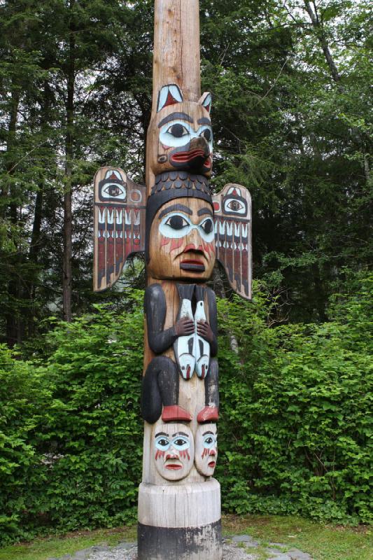 2012-06-19 10:10:49 ** Alaska, Cruise, Ketchikan, Totem Bight State Historic Park ** 