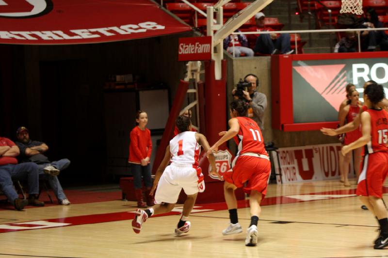 2010-01-16 15:13:05 ** Basketball, Damenbasketball, Janita Badon, UNLV, Utah Utes ** 
