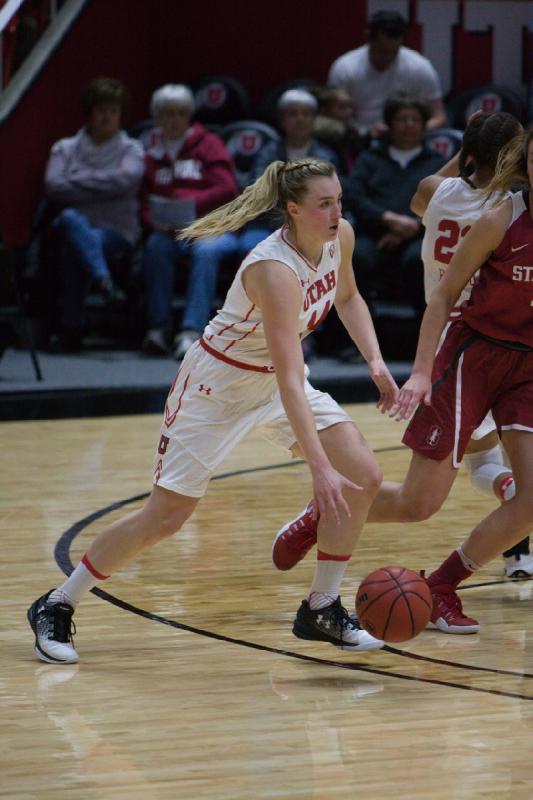 2017-01-13 18:30:55 ** Basketball, Damenbasketball, Daneesha Provo, Paige Crozon, Stanford, Utah Utes ** 
