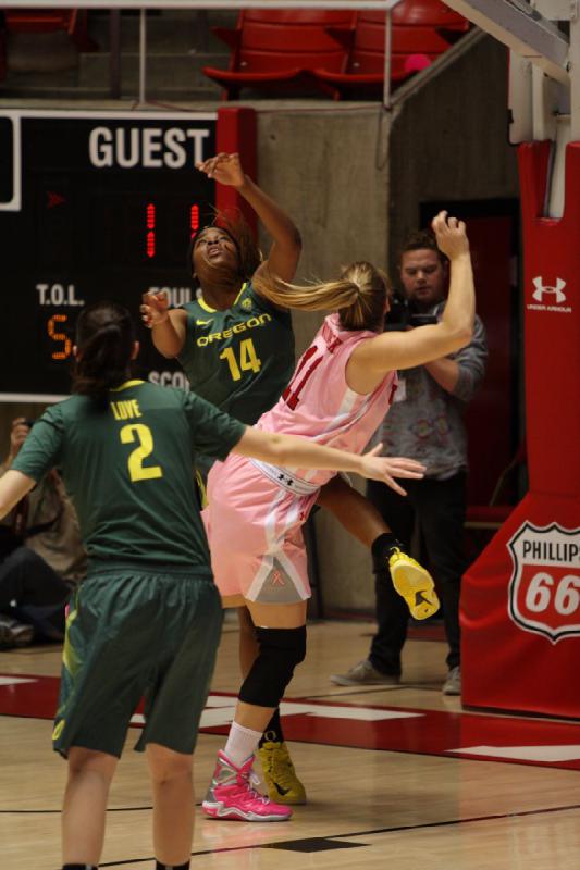 2013-02-08 19:11:39 ** Basketball, Oregon, Taryn Wicijowski, Utah Utes, Women's Basketball ** 