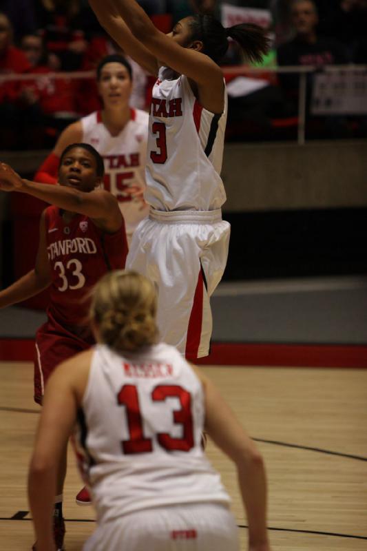 2013-01-06 15:23:24 ** Basketball, Damenbasketball, Iwalani Rodrigues, Michelle Plouffe, Rachel Messer, Stanford, Utah Utes ** 