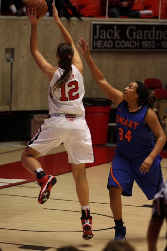 2013-11-01 18:12:55 ** Basketball, Damenbasketball, Emily Potter, University of Mary, Utah Utes ** 