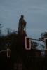 Statue an der Elbe.