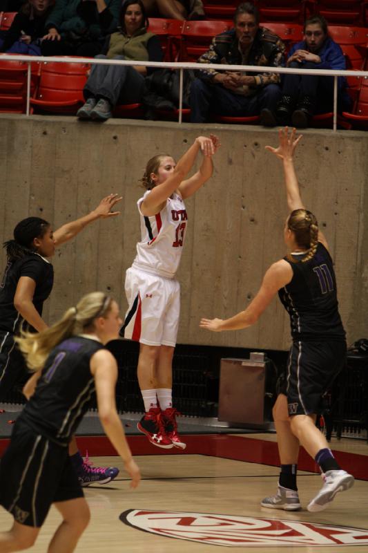 2013-02-22 18:33:51 ** Basketball, Rachel Messer, Utah Utes, Washington, Women's Basketball ** 