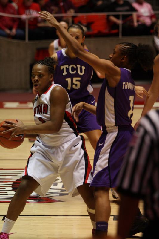 2011-01-22 19:04:02 ** Basketball, Damenbasketball, Janita Badon, TCU, Utah Utes ** 