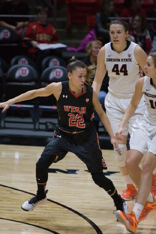 2016-01-22 20:06:43 ** Basketball, Damenbasketball, Danielle Rodriguez, Oregon State, Utah Utes ** 