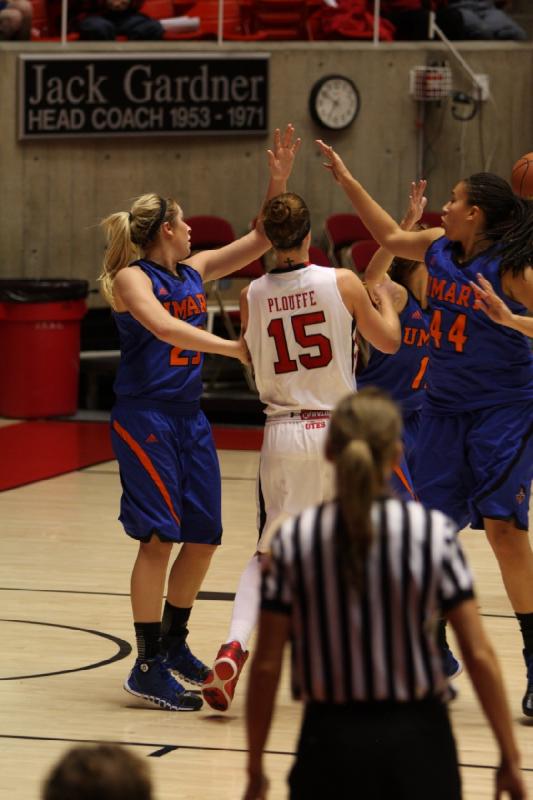 2013-11-01 18:46:05 ** Basketball, Michelle Plouffe, University of Mary, Utah Utes, Women's Basketball ** 