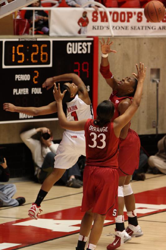 2012-01-12 20:03:01 ** Basketball, Damenbasketball, Janita Badon, Stanford, Utah Utes ** 