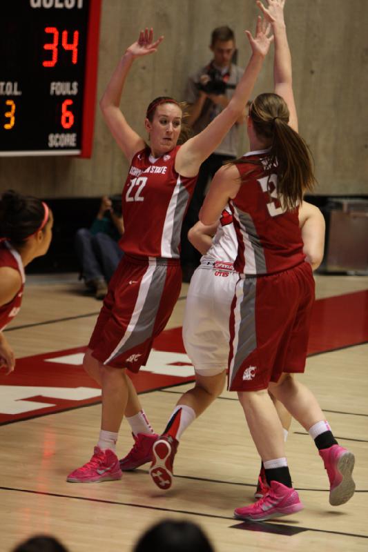 2013-02-24 15:10:44 ** Basketball, Damenbasketball, Taryn Wicijowski, Utah Utes, Washington State ** 