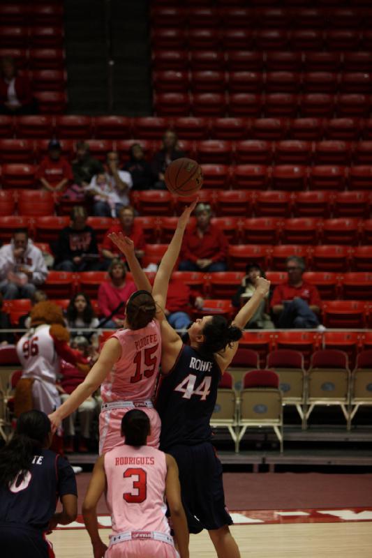 2012-02-11 13:59:49 ** Arizona, Basketball, Iwalani Rodrigues, Michelle Plouffe, Swoop, Utah Utes, Women's Basketball ** 