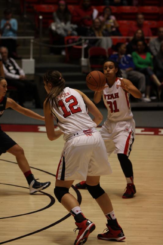 2013-12-21 15:51:50 ** Basketball, Ciera Dunbar, Emily Potter, Samford, Utah Utes, Women's Basketball ** 