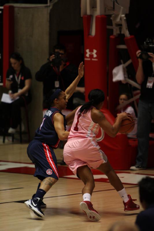 2012-02-11 14:38:08 ** Arizona, Basketball, Damenbasketball, Janita Badon, Utah Utes ** 