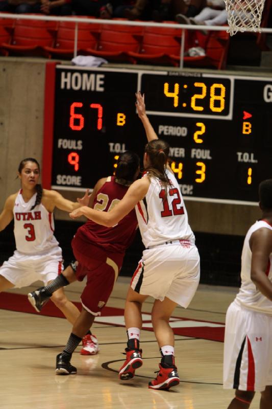 2013-11-08 22:04:55 ** Basketball, Cheyenne Wilson, Emily Potter, Malia Nawahine, University of Denver, Utah Utes, Women's Basketball ** 