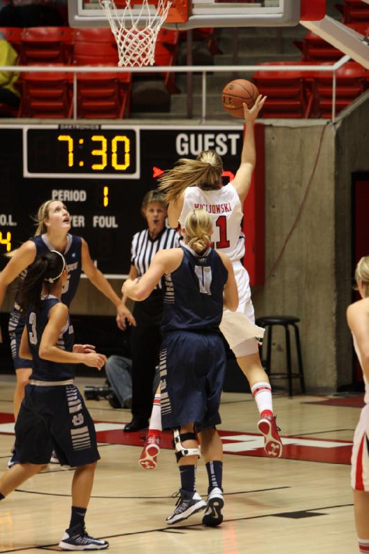 2012-11-27 19:22:17 ** Basketball, Damenbasketball, Rachel Messer, Taryn Wicijowski, Utah State, Utah Utes ** 