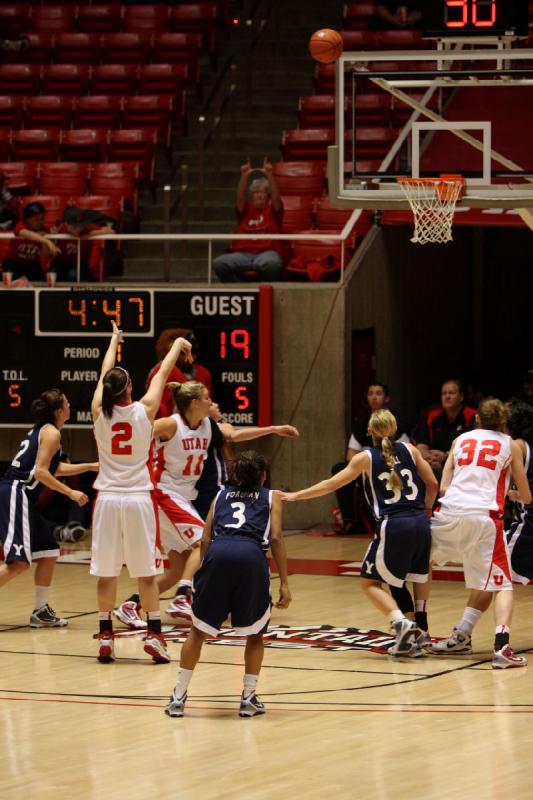 2010-01-30 15:28:34 ** Basketball, BYU, Damenbasketball, Diana Rolniak, Kalee Whipple, Taryn Wicijowski, Utah Utes ** 