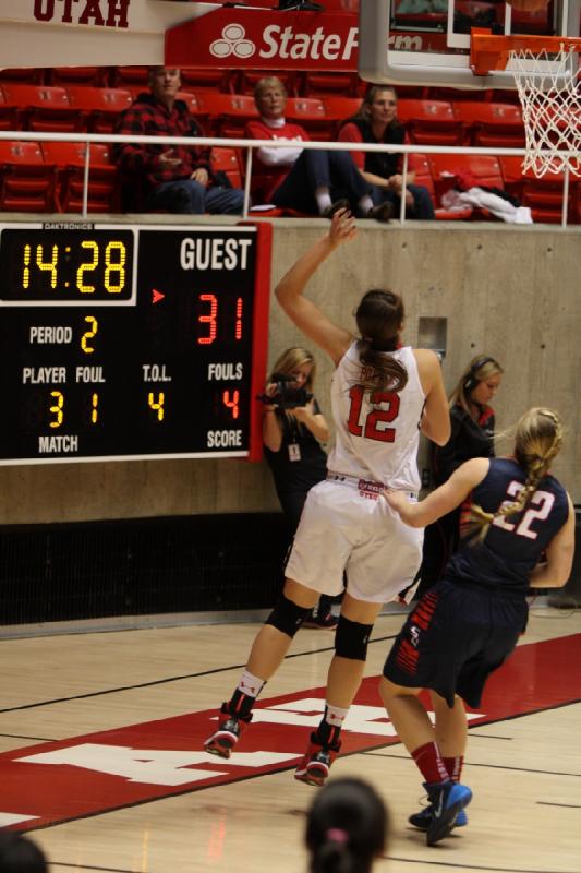 2013-12-21 16:01:14 ** Basketball, Damenbasketball, Emily Potter, Samford, Utah Utes ** 