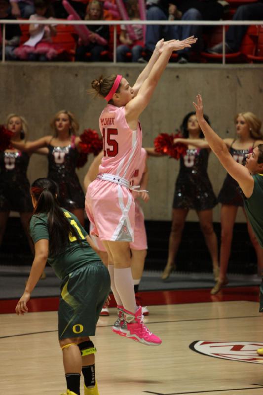 2013-02-08 19:02:20 ** Basketball, Damenbasketball, Michelle Plouffe, Oregon, Paige Crozon, Utah Utes ** 