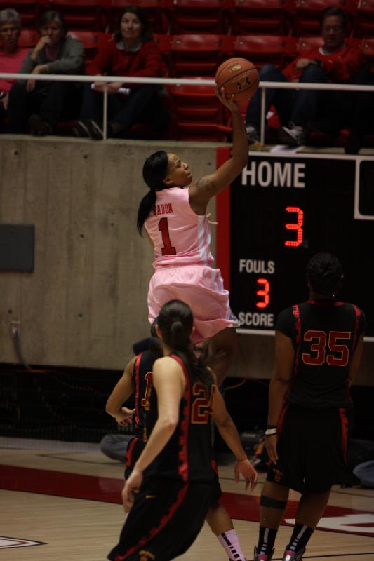 2012-01-28 15:17:14 ** Basketball, Janita Badon, USC, Utah Utes, Women's Basketball ** 