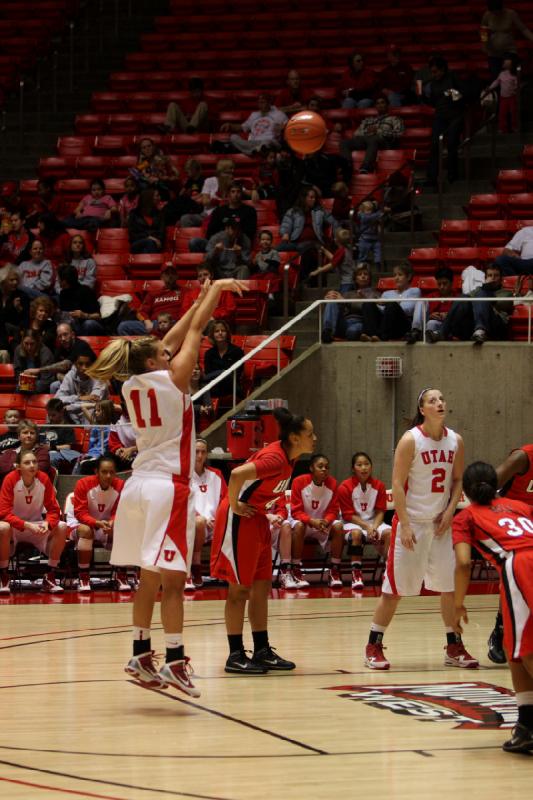 2010-01-16 15:59:46 ** Basketball, Damenbasketball, Kalee Whipple, Taryn Wicijowski, UNLV, Utah Utes ** 