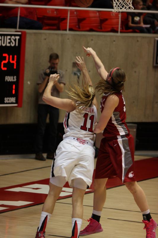 2013-02-24 14:50:08 ** Basketball, Taryn Wicijowski, Utah Utes, Washington State, Women's Basketball ** 