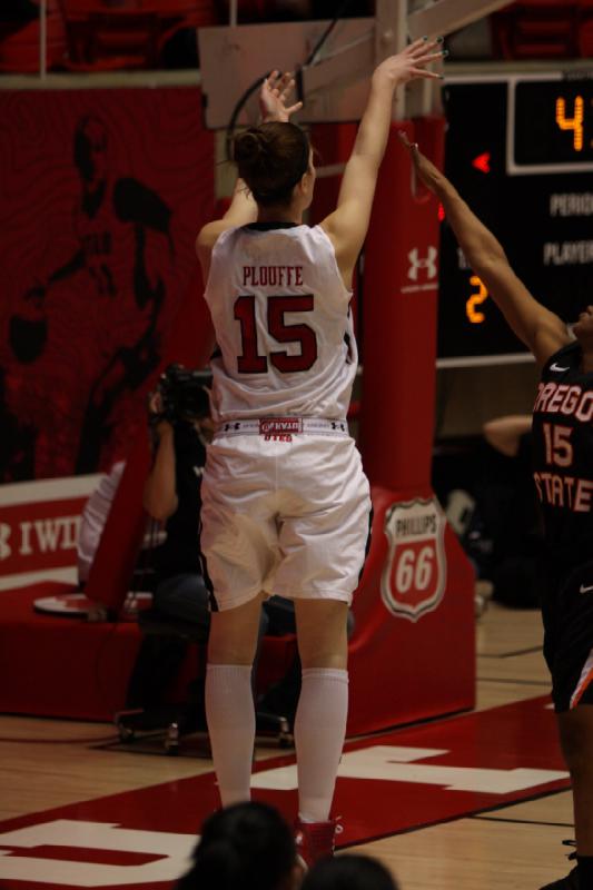 2012-03-01 20:20:09 ** Basketball, Michelle Plouffe, Oregon State, Utah Utes, Women's Basketball ** 
