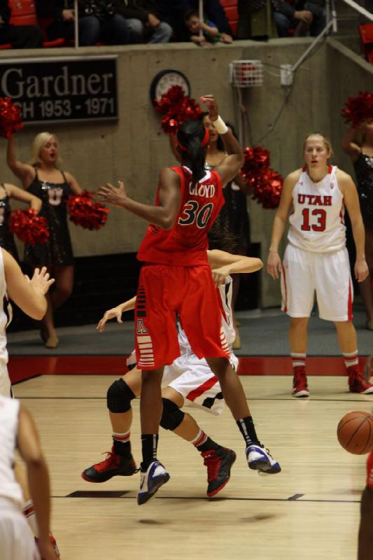 2013-01-18 20:26:09 ** Arizona, Basketball, Danielle Rodriguez, Rachel Messer, Utah Utes, Women's Basketball ** 