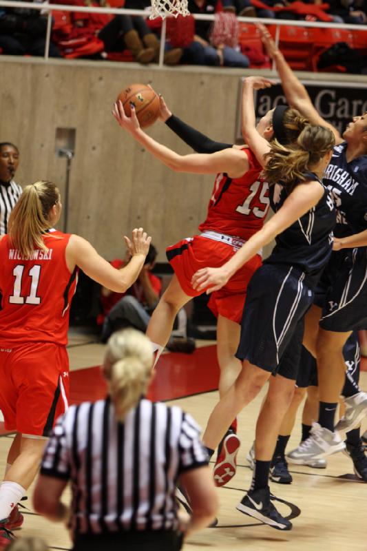 2012-12-08 16:04:02 ** Basketball, BYU, Michelle Plouffe, Taryn Wicijowski, Utah Utes, Women's Basketball ** 