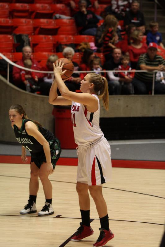 2012-12-29 16:41:18 ** Basketball, Damenbasketball, North Dakota, Taryn Wicijowski, Utah Utes ** 