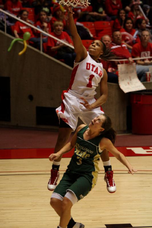 2010-03-06 16:40:55 ** Basketball, Colorado State Rams, Janita Badon, Utah Utes, Women's Basketball ** 