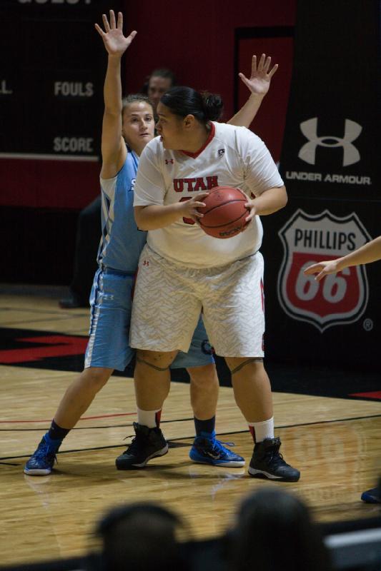 2015-11-06 19:11:54 ** Basketball, Damenbasketball, Fort Lewis College, Joeseta Fatuesi, Utah Utes ** 